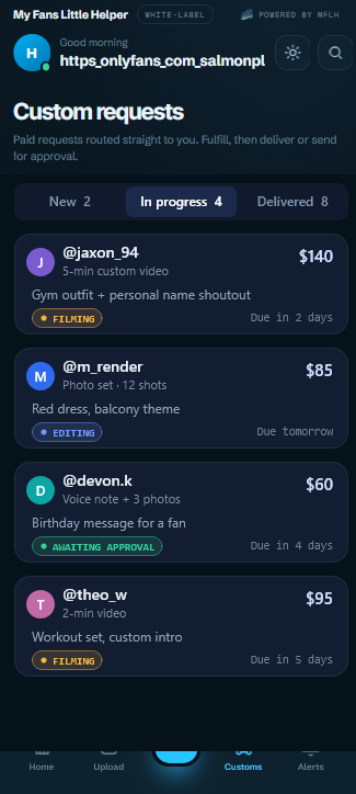 Custom requests